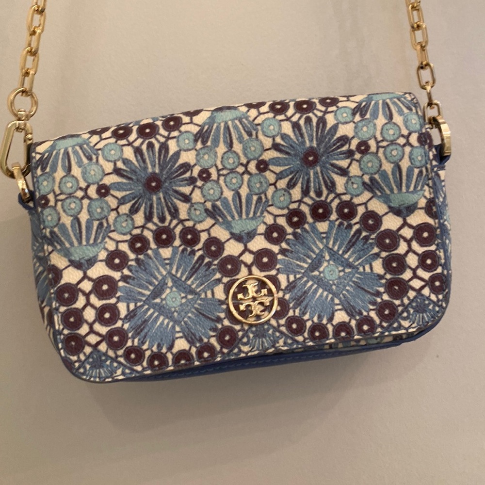 Tory Burch Abstract Floral Crossbody